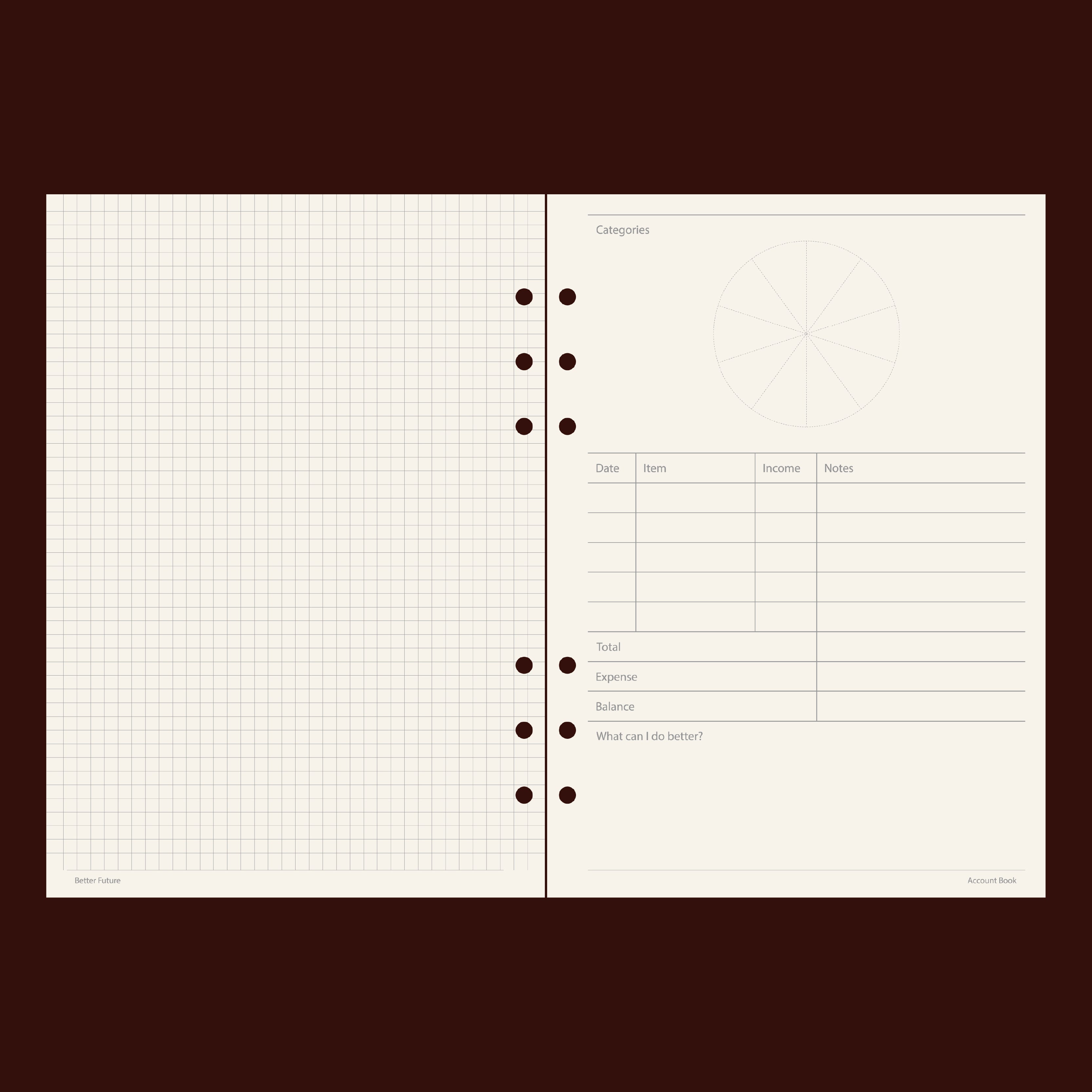 日常帳本・Account Book